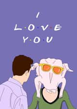 monica chandler Anniversary Card 43599 created by Influential People