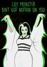 Lily Munster Goth Card 20462 created by Jess Hankinson