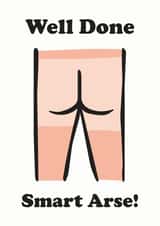 Smart Arse Well Done Card created by Studio Boketto