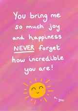 Happiness Friend Love & Friendship Card 12897 created by Thriftbox