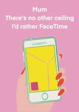 facetime phone Birthday Card 16951 created by Nicola Jo