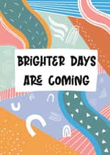 brighter days Thinking of you Card 18841 created by Sara Fortune