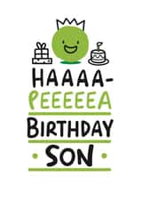 son cute Birthday Card 4710 created by Conor Rawson