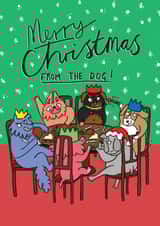 from the dog pet  Christmas Card 23239 created by 2B Or Not 2B