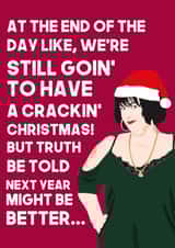 Gavin and Stacey Nessa Christmas Card 15829 created by WillyBee