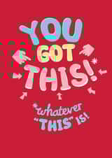 you got Good Luck Card 20232 created by Dan McFadden