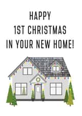 1st Christmas in Your New Home Card created by Creative Gemz