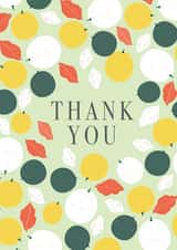 Food traditional Thank You Card 18867 created by Lea Velasquez