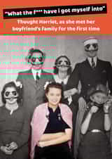 family meet the parents Card 41348 created by Pick Nick