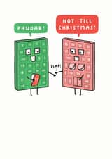funny rude Christmas Card 16021 created by mungo and shoddy