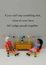 say something Birthday Card 11573 created by Bold & Bright Cards
