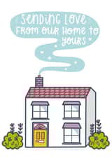 Sending love card created by Joanne Hawker