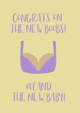 New baby New boobs New Baby Card 13628 created by Laura Did That