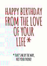 love life Birthday Card 41922 created by EllieBeanPrints