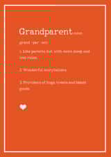 grandparent grandma Birthday Card 18695 created by T & Belle Design