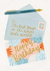 pretty mum Birthday Card 14085 created by Violet and Alfie