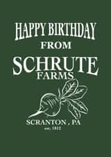 the office us funny Birthday Card 19414 created by Parker Art & Design