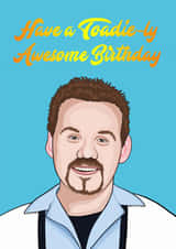 Toadfish Toadie Birthday Card 20596 created by Glam Brock