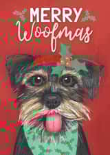 cute Animals Christmas Card 16346 created by Made by Burbs