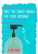 Quarantine hand sanitiser alcohol card created by Coffee Cup Studio