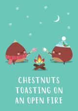 Chestnuts Toasting On An Open Fire  created by Design By Day