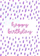 trendy modern Birthday Card 31925 created by Rachey Jay Crafts