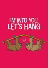 sloth anniversary Anniversary Card 15270 created by CatherineCritchley.