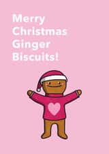 Merry Christmas Happy Holidays Card 31674 created by Bronte Laura Illustration