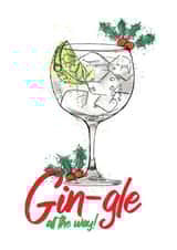 Alcohol adult Christmas Card 42510 created by Close to the bone