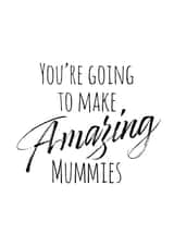 amazing mummies New Baby Card 20666 created by notafictionalmum