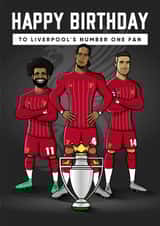 LIVERPOOL FC lfc Birthday Card 12006 created by Diverse Pixels