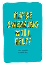 swearing help Thinking of you Card 16465 created by Jessica Eyre