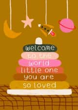 New baby Birth New Baby Card 20707 created by ONR Shop