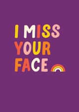 i miss Just because Card 20709 created by Pin & Paper