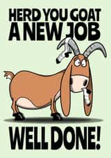 Goat a new job card created by Teeneebash