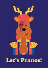 Let's Prance - Christmas Card created by Studio Boketto