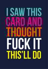 funny rude Birthday Card 14128 created by The Buddy Fernandez Card Co.