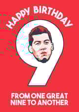 Liverpool star Birthday Card 7624 created by Proper Gander Design
