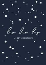 Frosty Ho Christmas Card 45837 created by DesignCardStudio