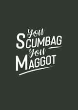 lyrics pogues Christmas Card 12963 created by Pink + Pip