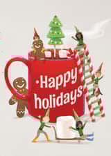 adult happy Christmas Card 45857 created by @Alisha Vas