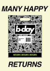 asos online shopping Birthday Card 19615 created by Sam I Am