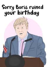 boris funny Birthday Card 45677 created by Pigeon Hole Cards