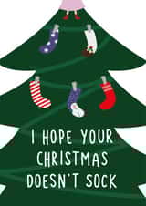 christmas christmas socks Card 32240 created by Jemima de Viell