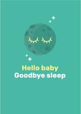 hello baby New Baby Card 20721 created by @designbykinship