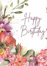 rose  red rose Birthday Card 20777 created by Alex White