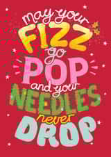 may fizz Christmas Card 20235 created by Dan McFadden