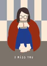 I miss you created by Charlotte Hagman