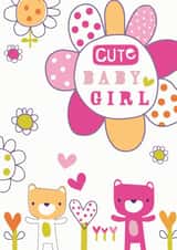 baby girl Card 42620 created by Jayne Schofield