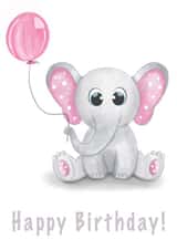 Birthday card for a special little one 1003 created by Ri